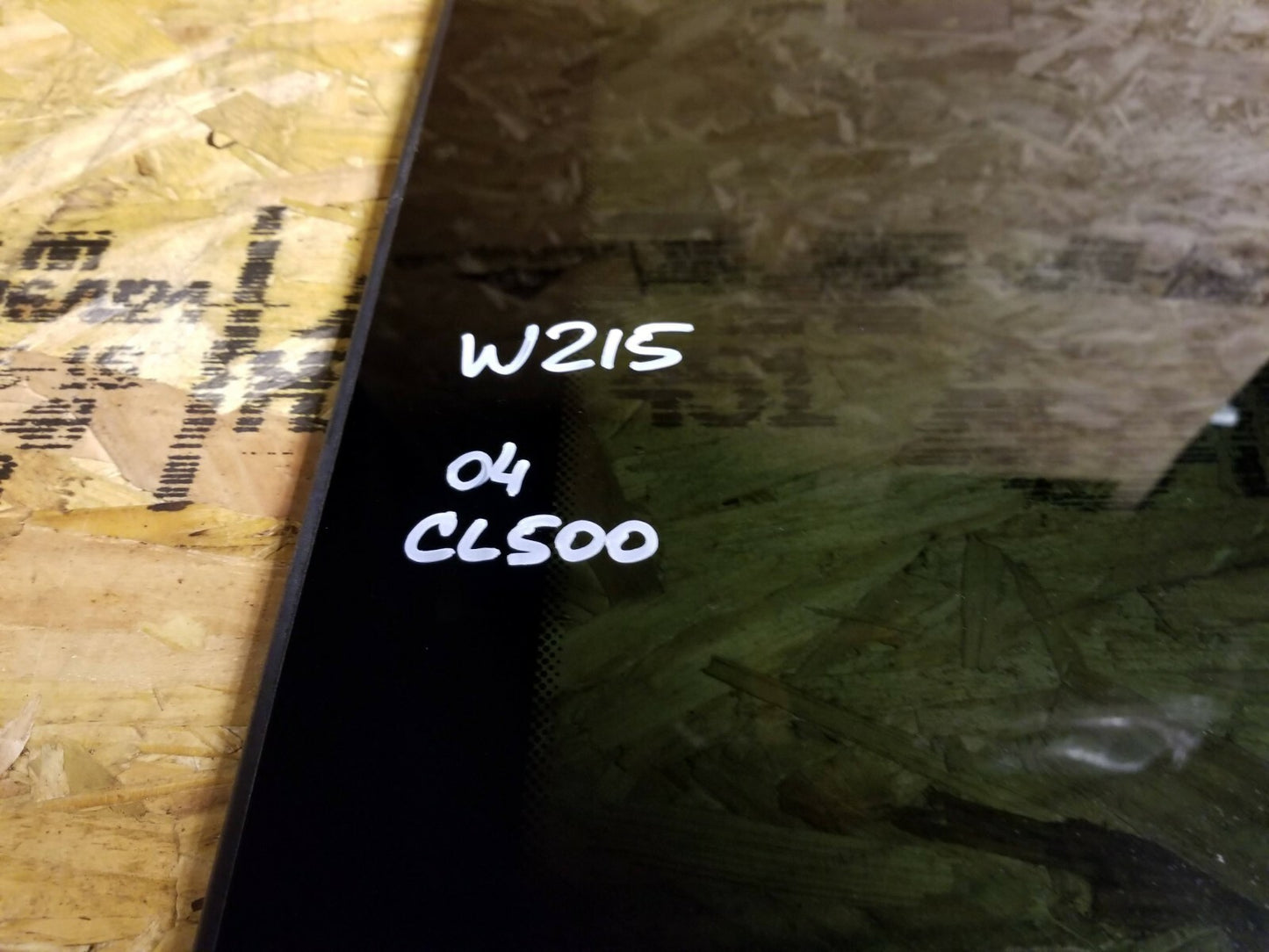 2004 Mercedes-benz Cl Sunroof Glass OEM