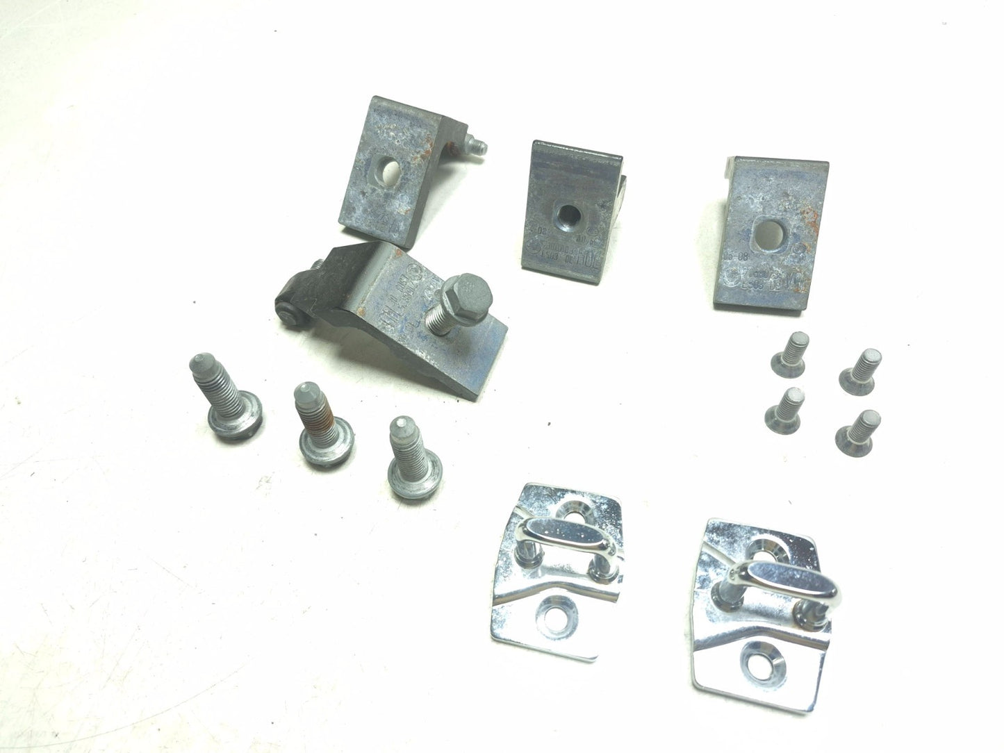 2008 BMW X6 E71 Door Hinge & Striker Front & Rear Driver Side Left OEM
