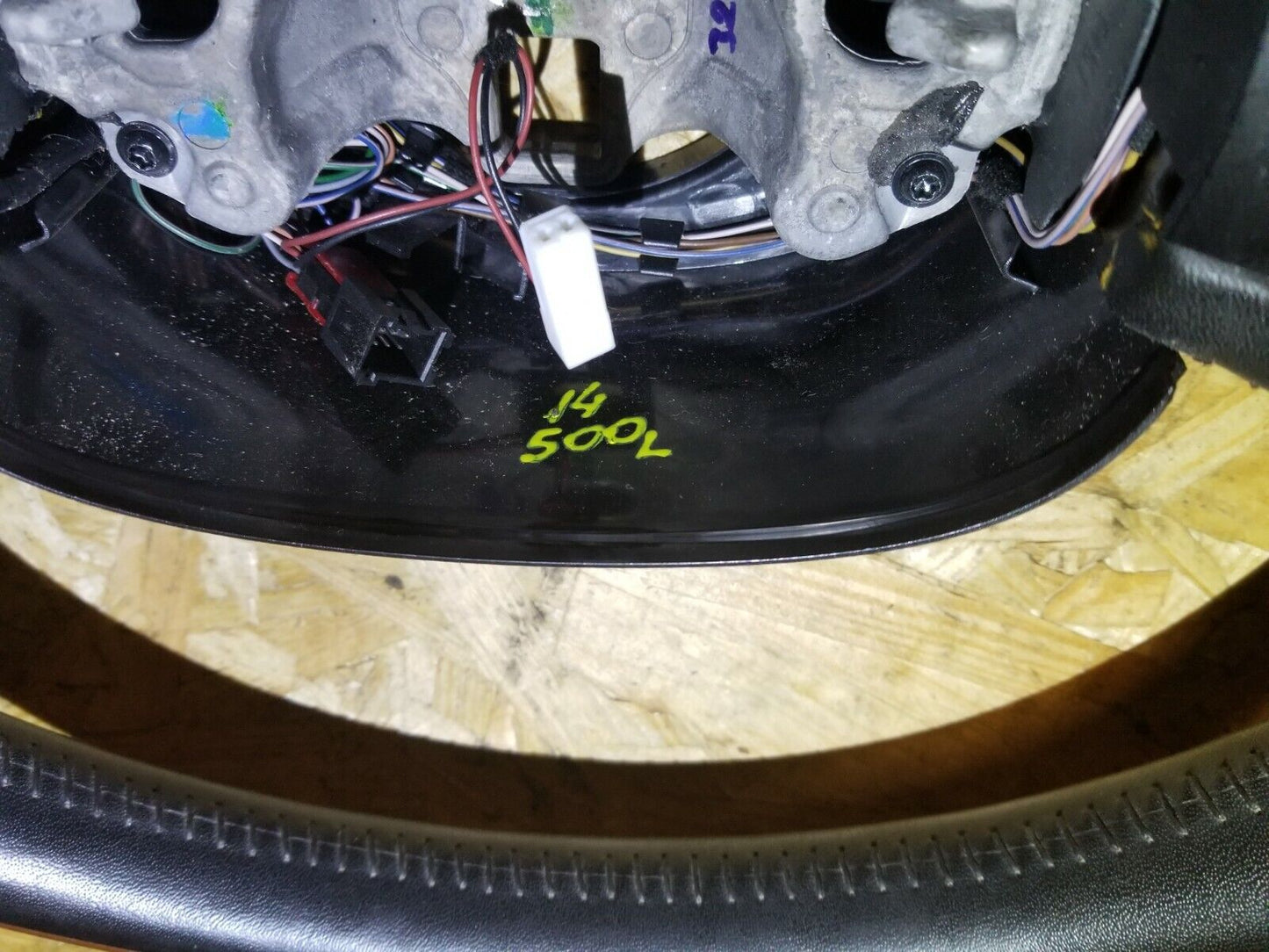 12 13 14 15 16 17 Fiat 500 500l Steering Wheel Brown Leather.