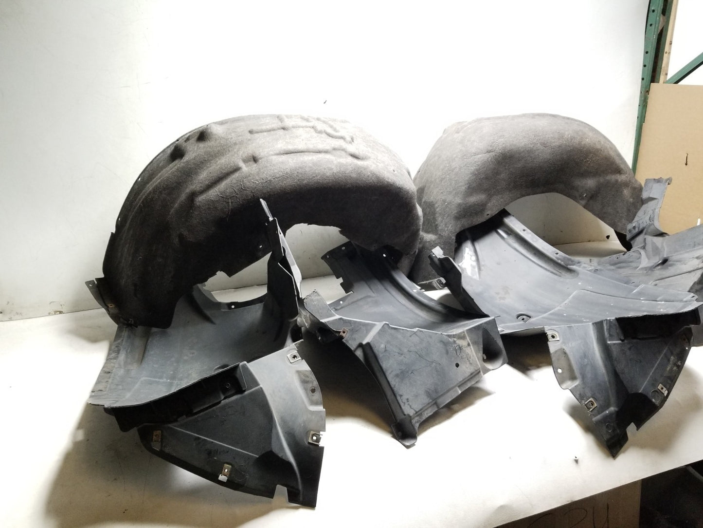 2007-2013 BMW X5 E70 Fender Liner Splash Front & Rear 4pcs OEM