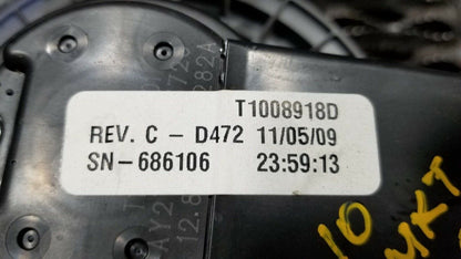 10 11 12 Lincoln MKT Rear A/c Heater Blower Motor T1008918d OEM