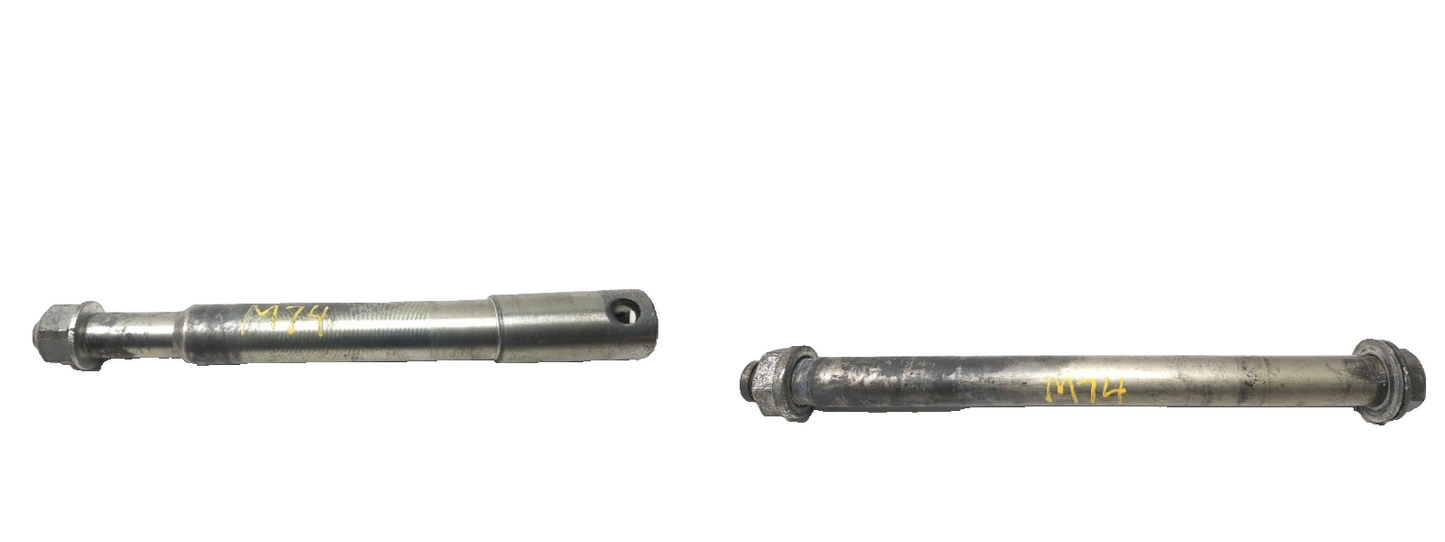 2009 Harley-davidson Sportster Xl883l Rear & Front Wheel Axle Pair OEM