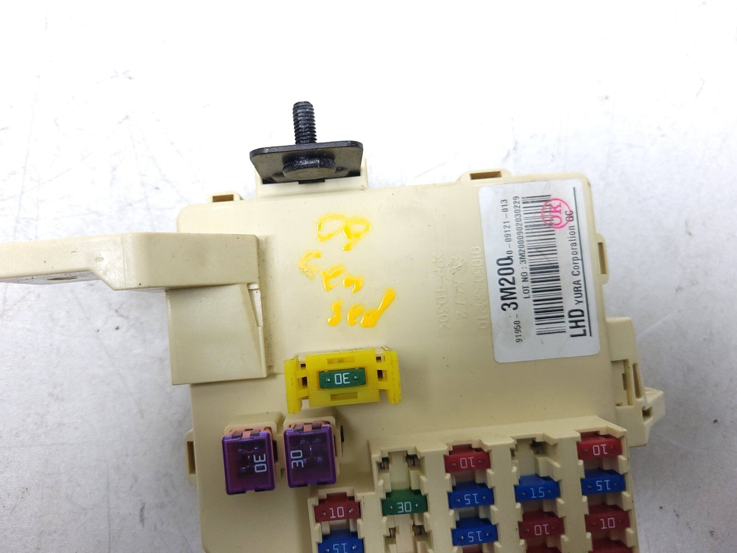 09-14 Hyundai Genesis Interior Fuse Box 91950-3m200 OEM Sedan