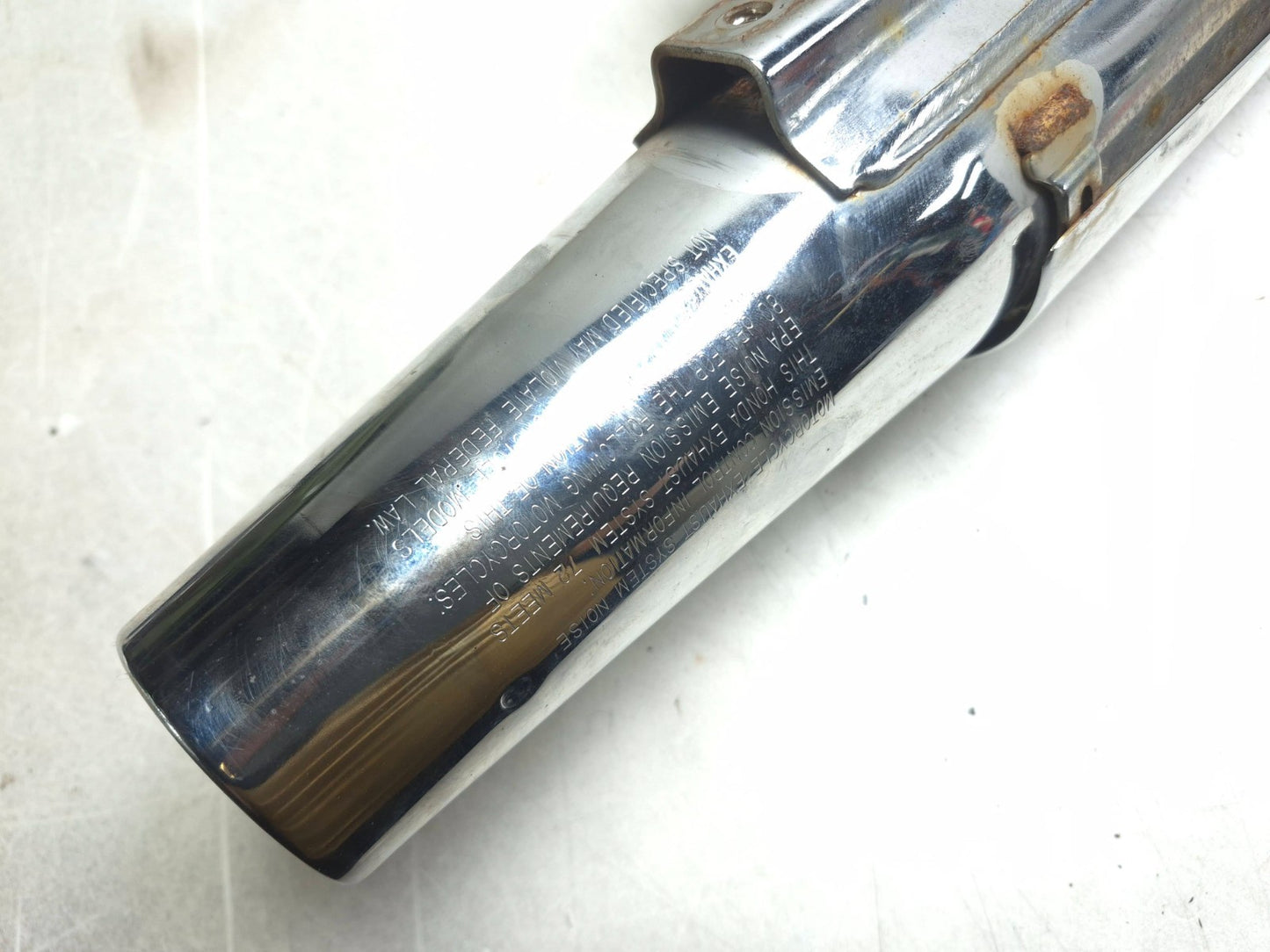 2009 Honda Shadow Vt750 Spirit Exhaust Muffler OEM