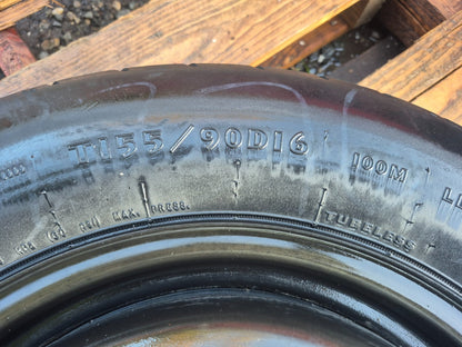 2010 Dodge Caliber Spare Tire Goodyear T155/90di6 ✅