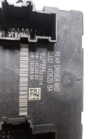 2017 Jaguar Xe Rear Driver Door Control Module OEM Gj32-14d620-ba