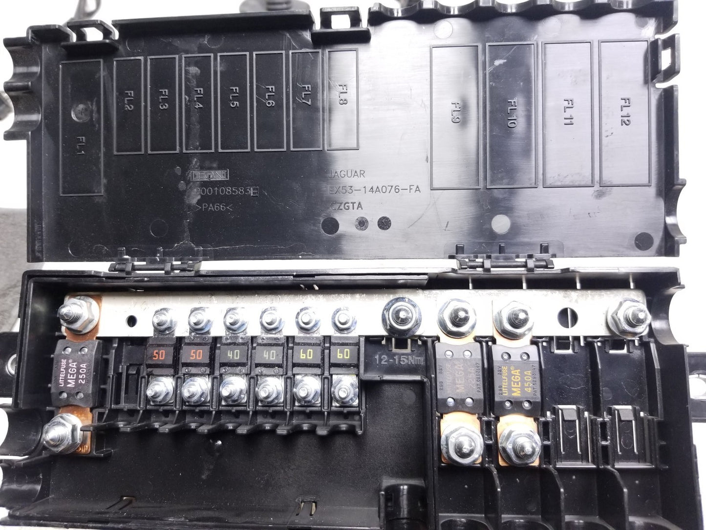 2017 Jaguar Xe Battery Prefuse Box Assembly OEM Hx73-14516-aa