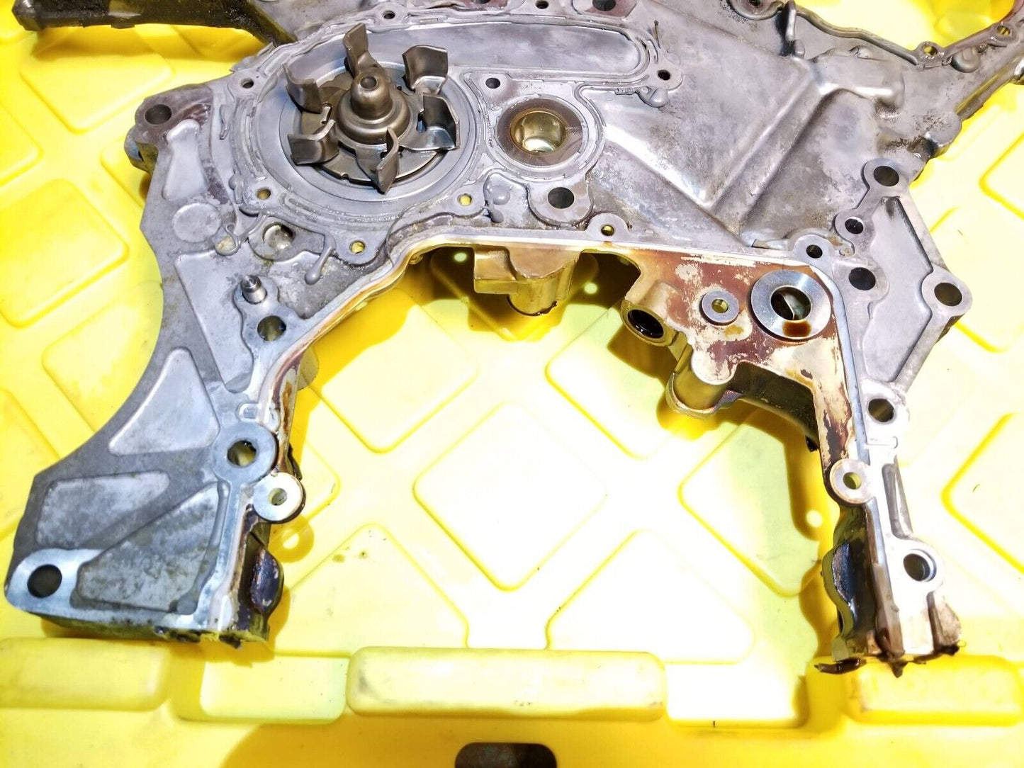 09-13 Infiniti G37 X Engine Rear Timing Cover Vq37vhr OEM ✅