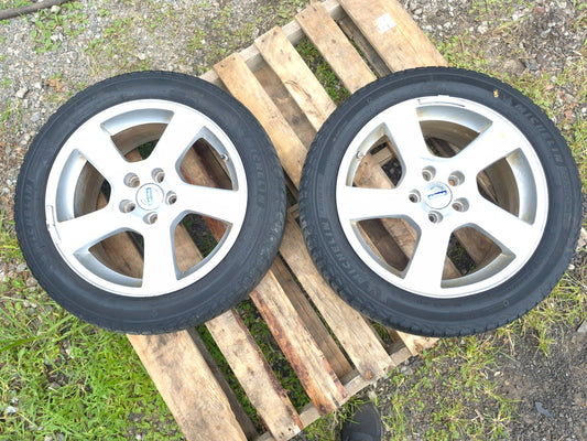 2013 Volvo S60 Wheel Rim W/tire Michelin 215/50/r17 17x7j 5.5/32 2 Pcs OEM