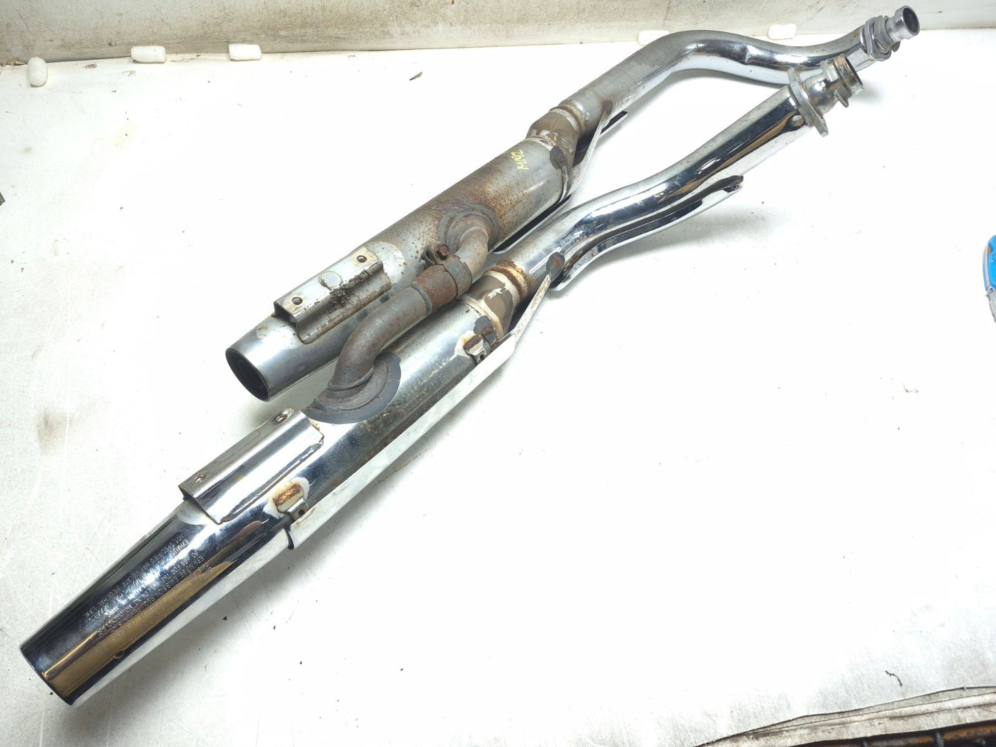 2009 Honda Shadow Vt750 Spirit Exhaust Muffler OEM