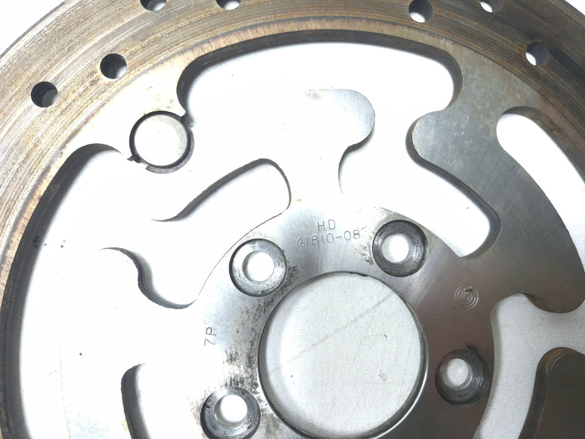 2008-2010 Harley Touring Flhx Flhr Flhtc Rear Brake Rotor Disc 41810-08 OEM