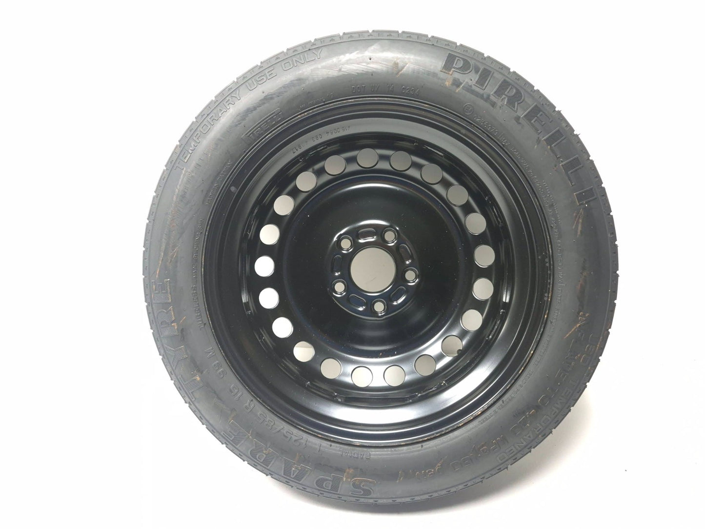 2012 Volvo C30 Spare Tire T125/85 R16 OEM