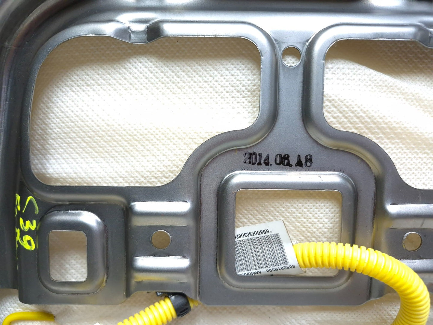 2014 Hyundai Accent Front Passenger Upper Seat Cushion Assembly OEM