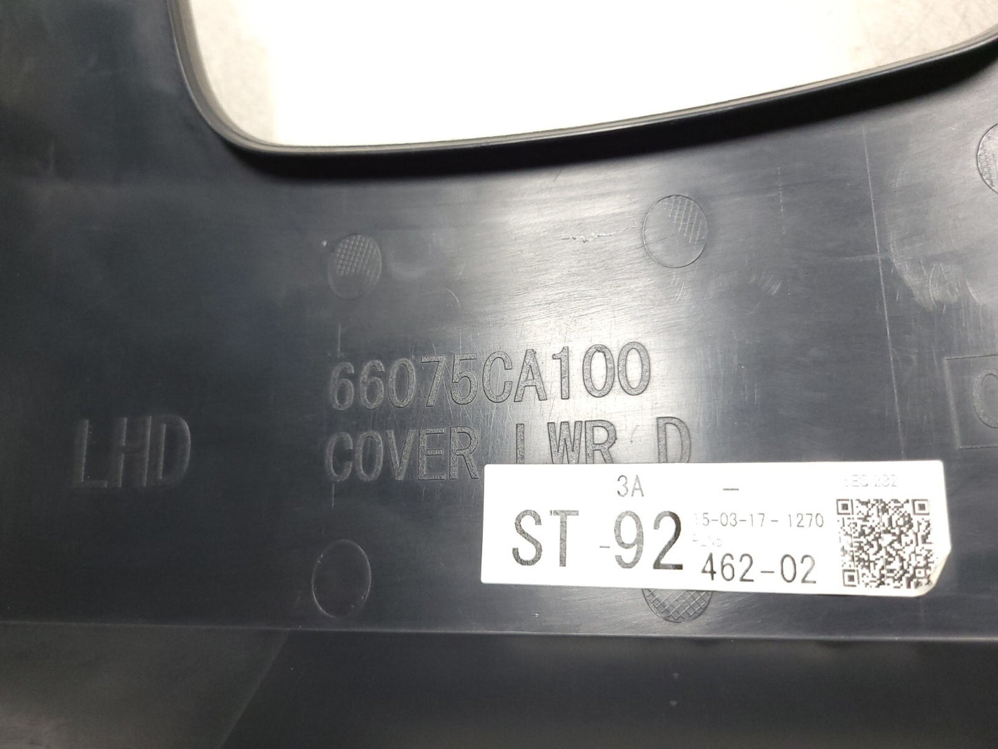 13 -16 Scion Fr-s Frs Dash Steering Column Kick Panel Trim Cover Lower OEM