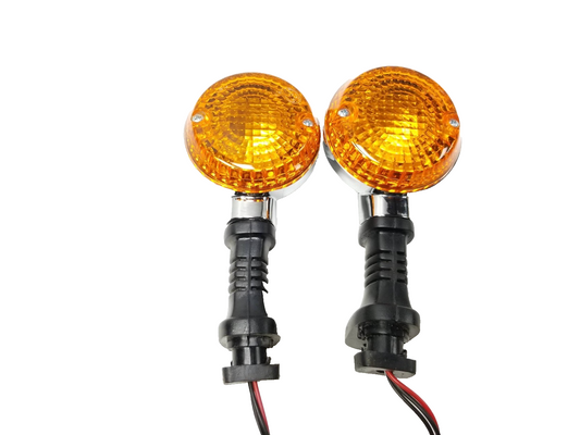 1990 Kawasaki Vn750 Vulcan Front Left & Right Turn Signal Assembly Pair OEM