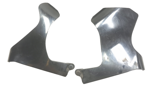 2001 Kawasaki Vulcan 1500 Vn1500 Classic Frame Head Pipe Neck Cover Pair OEM