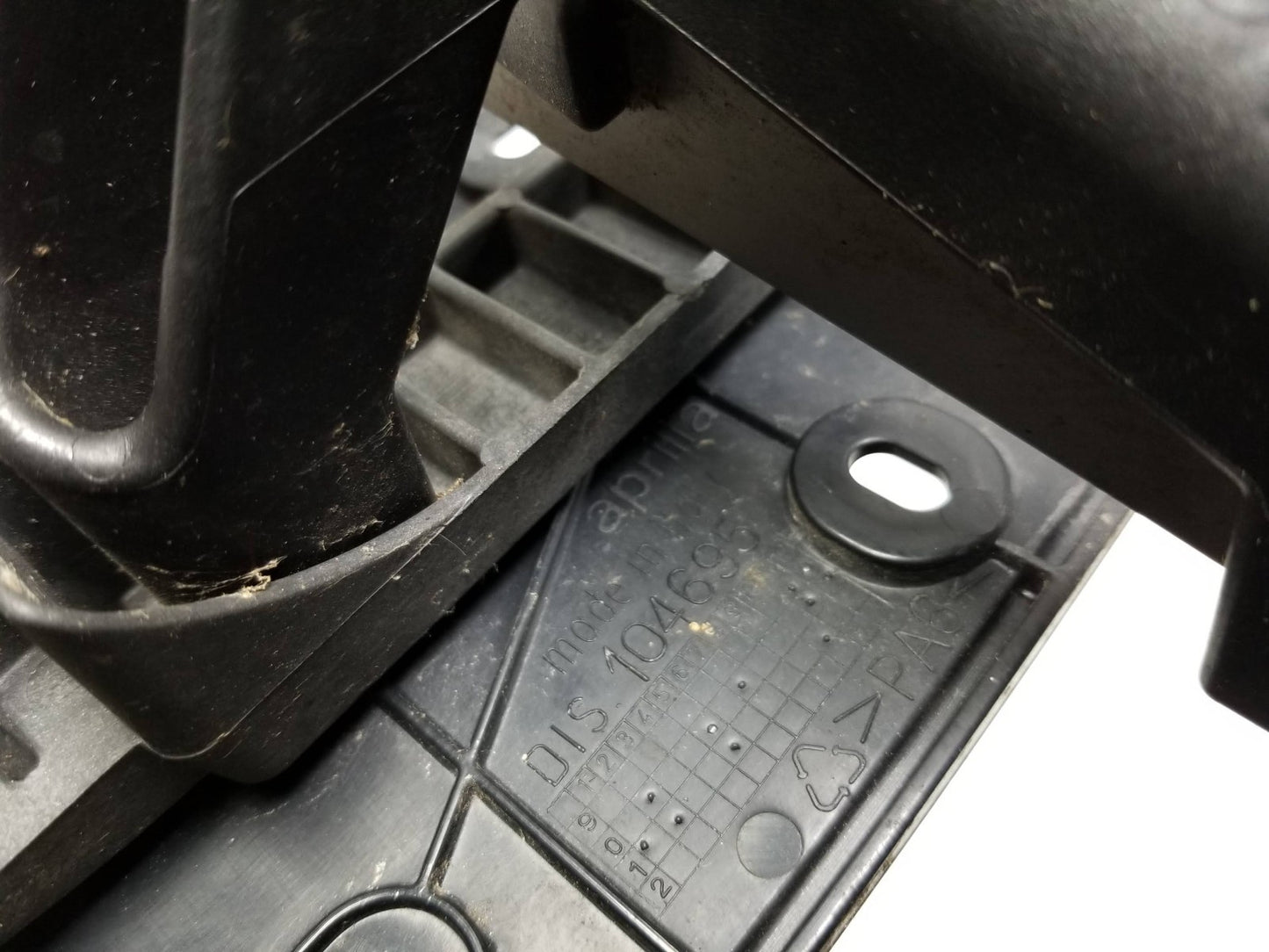 2002 Aprilia Rst 1000 Futura License Plate Mounting Bracket Assembly OEM