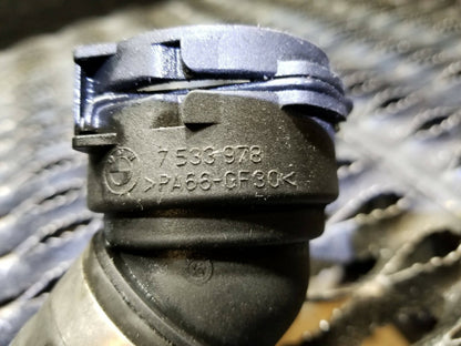 2011 2012 2013 BMW 128i Radiator Lower Coolant Water Hose Pipe Line OEM