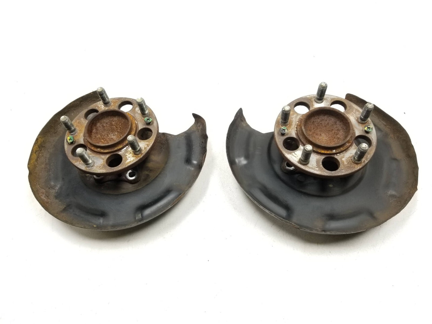 17 18 Kia Forte Rear Bearing W/ Brake Guard Pair OEM 49k Miles