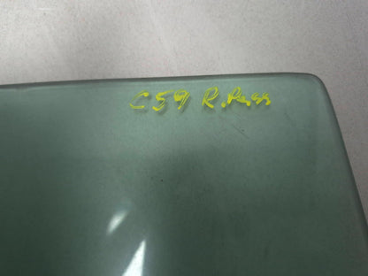 2008 Acura Tl Type-s Rear Door Window Glass Passenger Side Right OEM