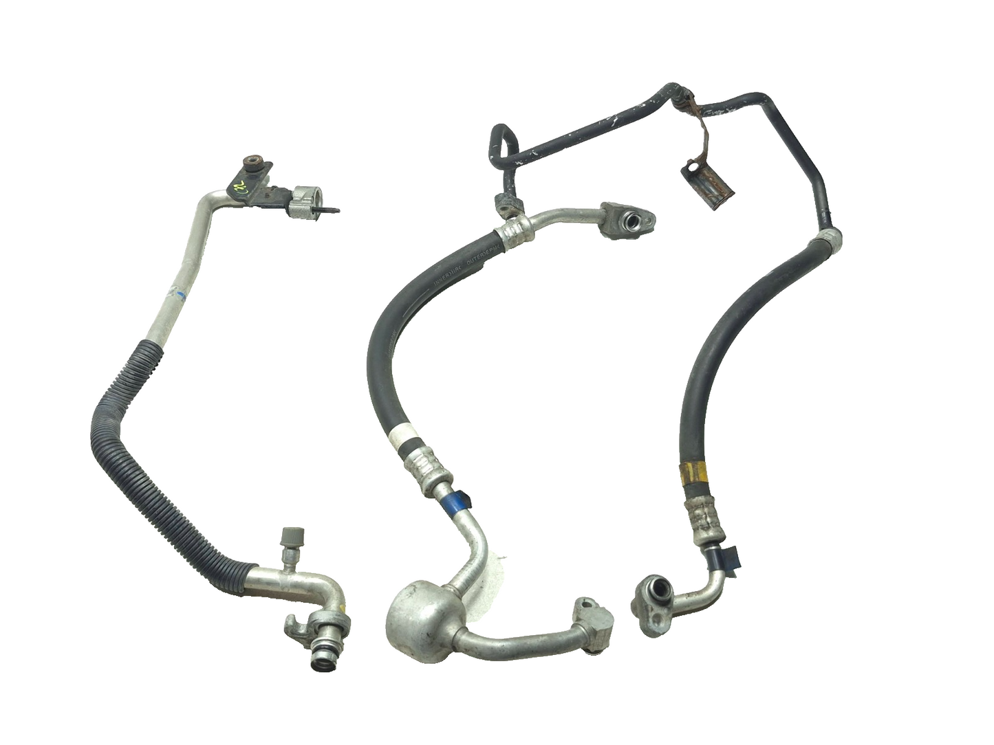 2009 Lexus IS250 AC Hose Line Pipe 3pcs OEM