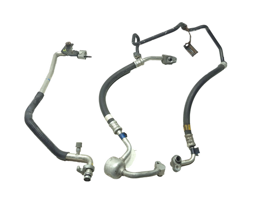 2009 Lexus IS250 AC Hose Line Pipe 3pcs OEM