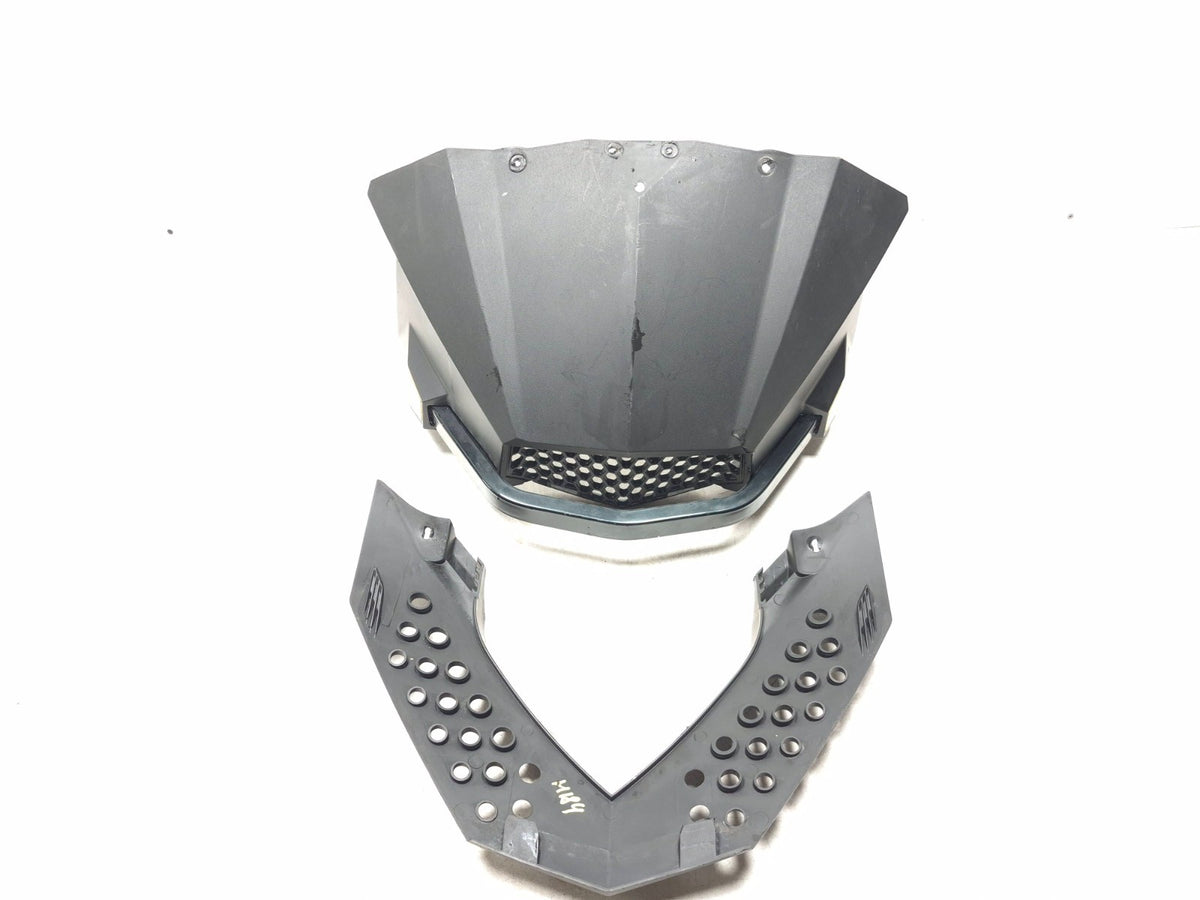 2010 Ski-doo Mxz 800r Front Bottom Pan W/ Pan Cap Pair OEM