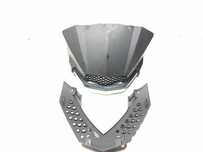 2010 Ski-doo Mxz 800r Front Bottom Pan W/ Pan Cap Pair OEM