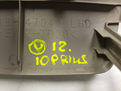 10 - 15 Toyota Prius Center Console Trim Cover W/ 12v Socket Outlet OEM