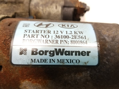 2018 Kia Forte Starter Motor OEM