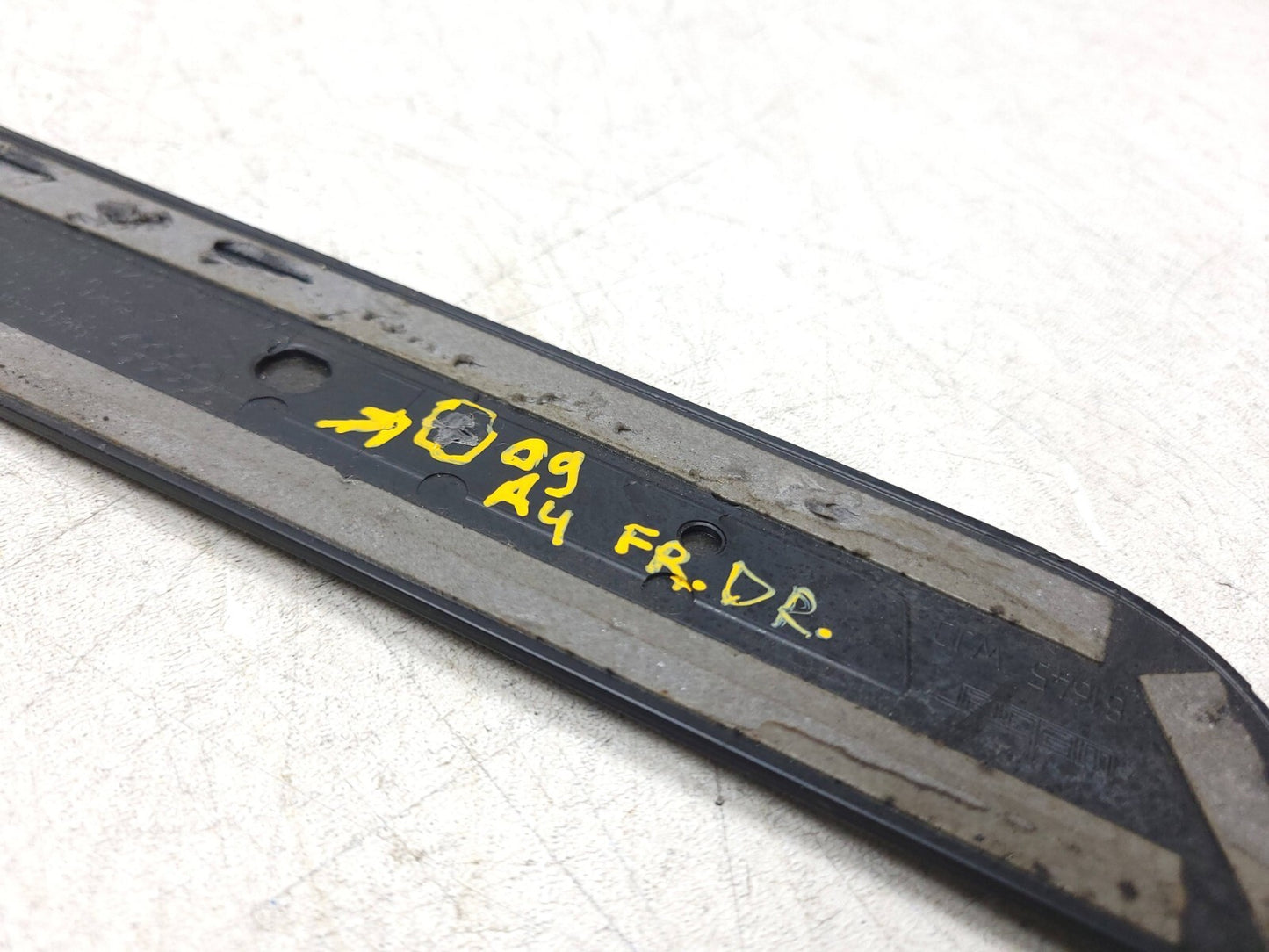 2009 Audi A4 S4 Sedan Door Sill Scuff Plate Trim 4 Pcs OEM