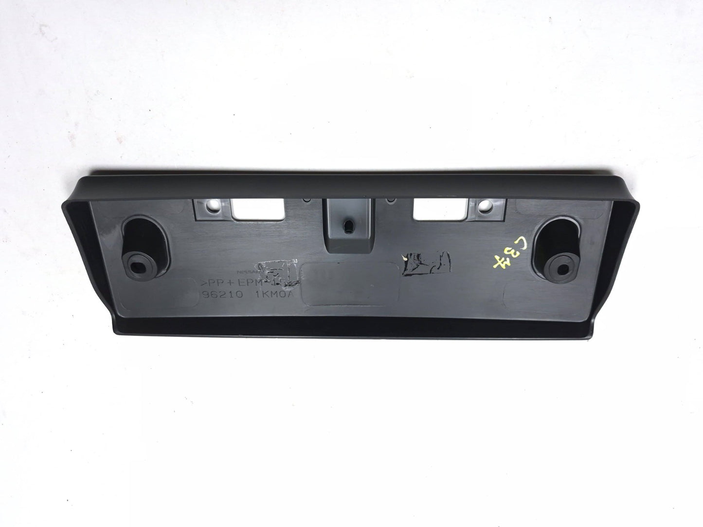 2011 Nissan Juke Front Bumper License Plate Bracket Holder  OEM