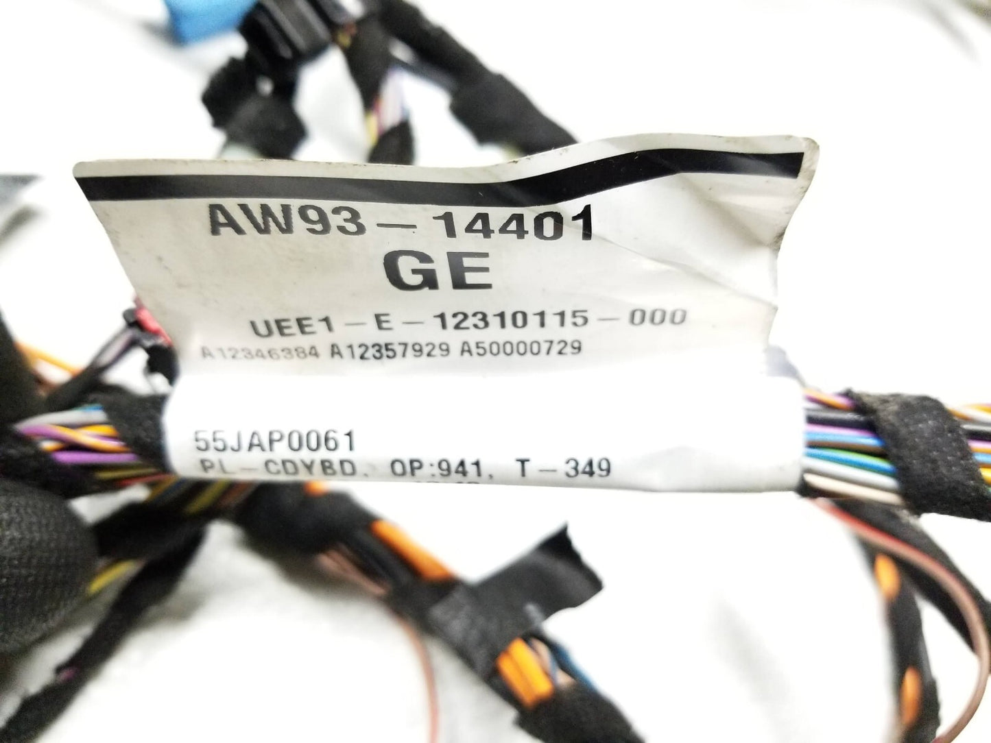 2011 Jaguar XJ Dashboard Instrument Panel Wiring Harness OEM