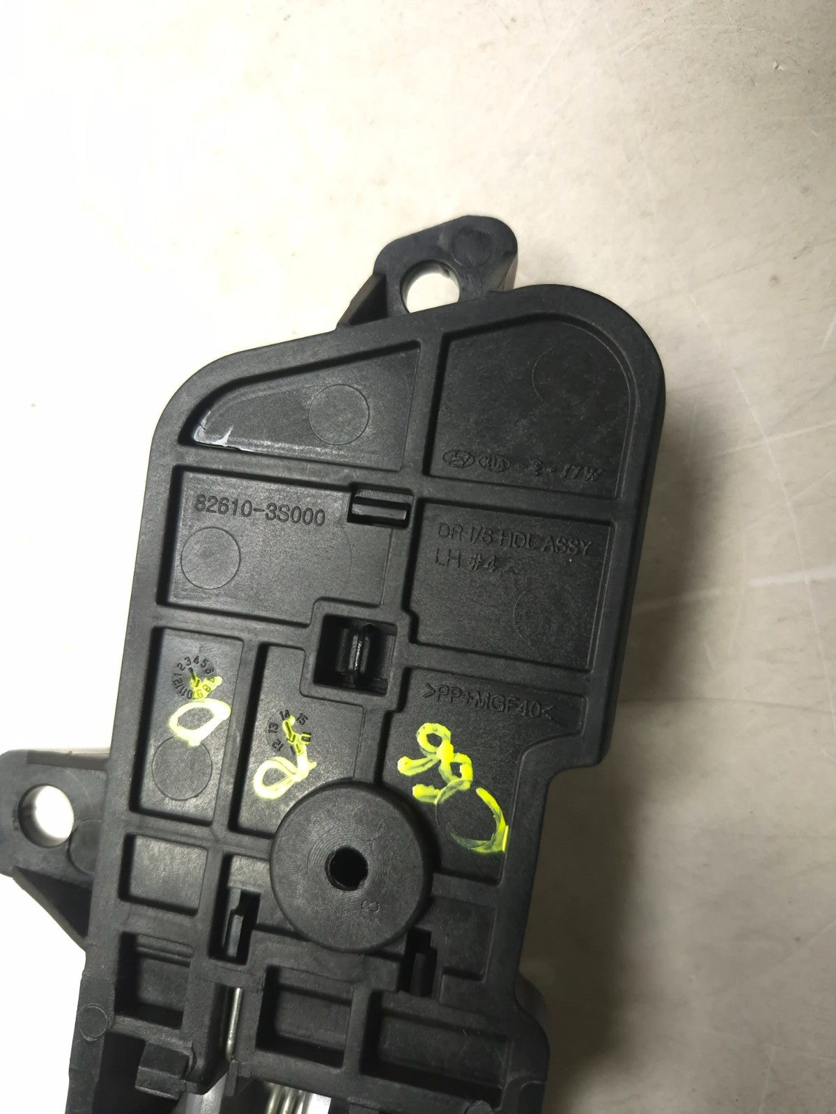 2012 Hyundai Sonata Rear Driver Interior Door Handle OEM