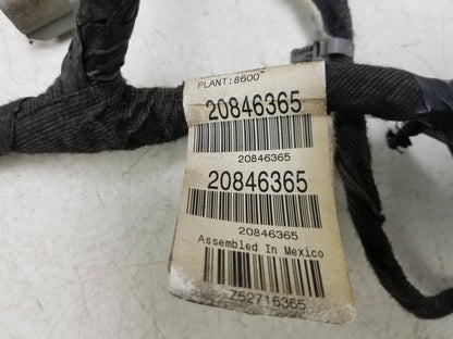2010 - 2016 Cadillac SRX Door Wire Wiring Harness Rear Driver Side Left OEM