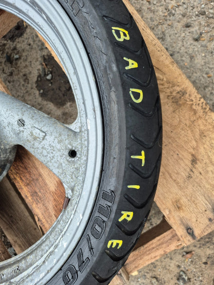 1991 Yamaha Fzr600r Front & Rear Wheel Rim OEM
