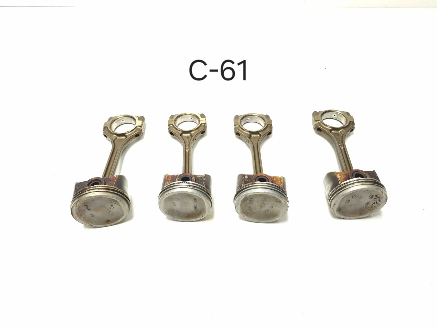 2007 Honda Fit Pison & Connecting Rod 4pcs Size: Std 13010pwcj01 OEM