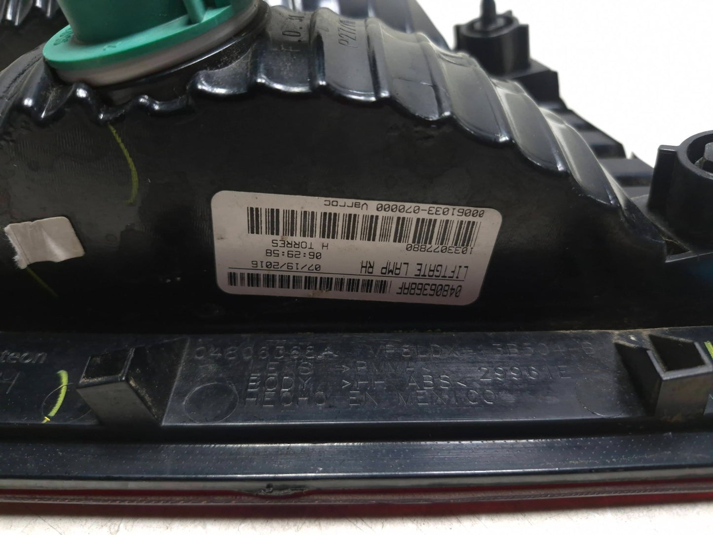 2016 Dodge Journey Tail Light Inner Left & Right OEM