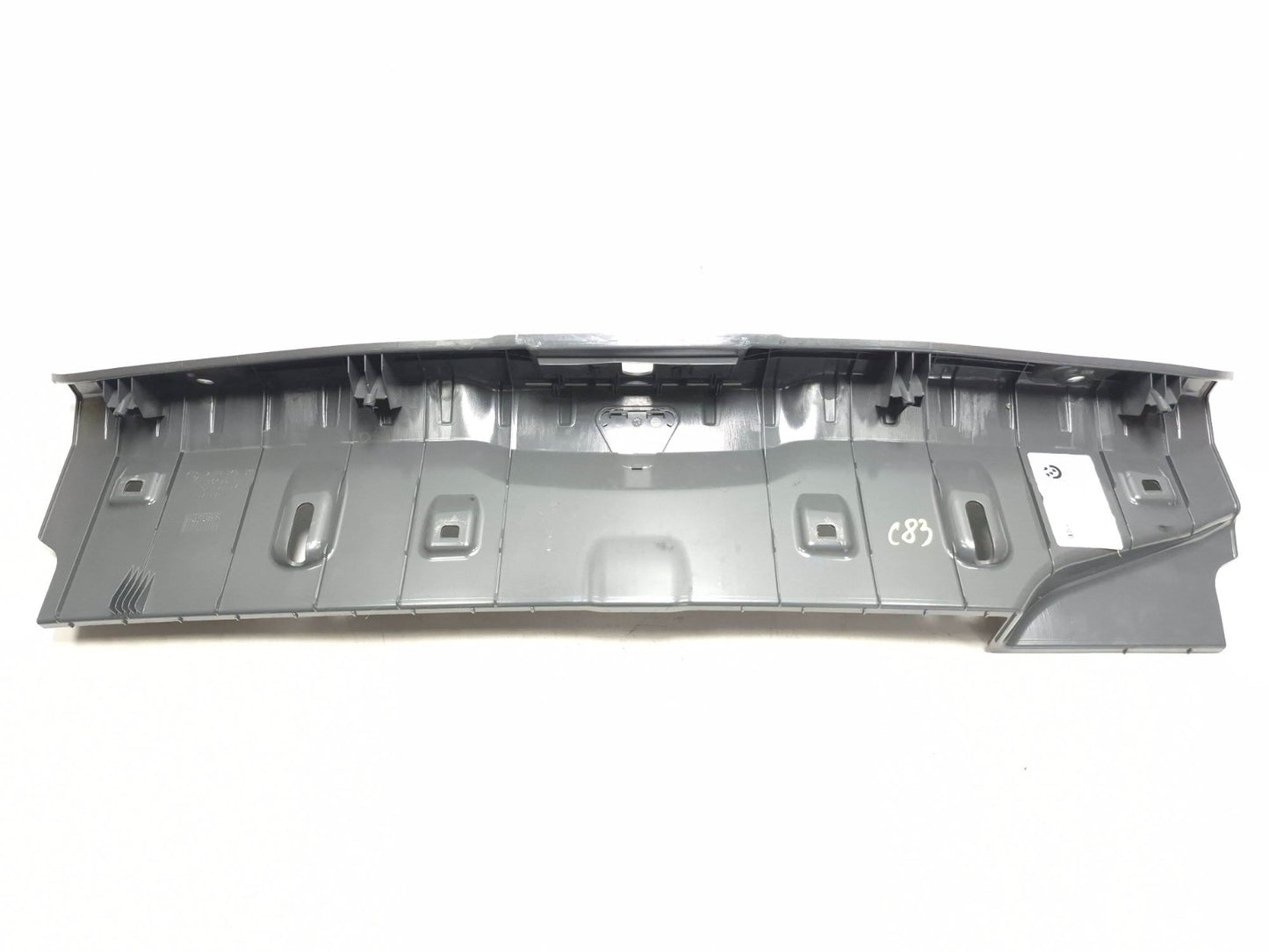 2011 BMW 750li Rear Trunk Lock Sill Scuff Plate Cover OEM