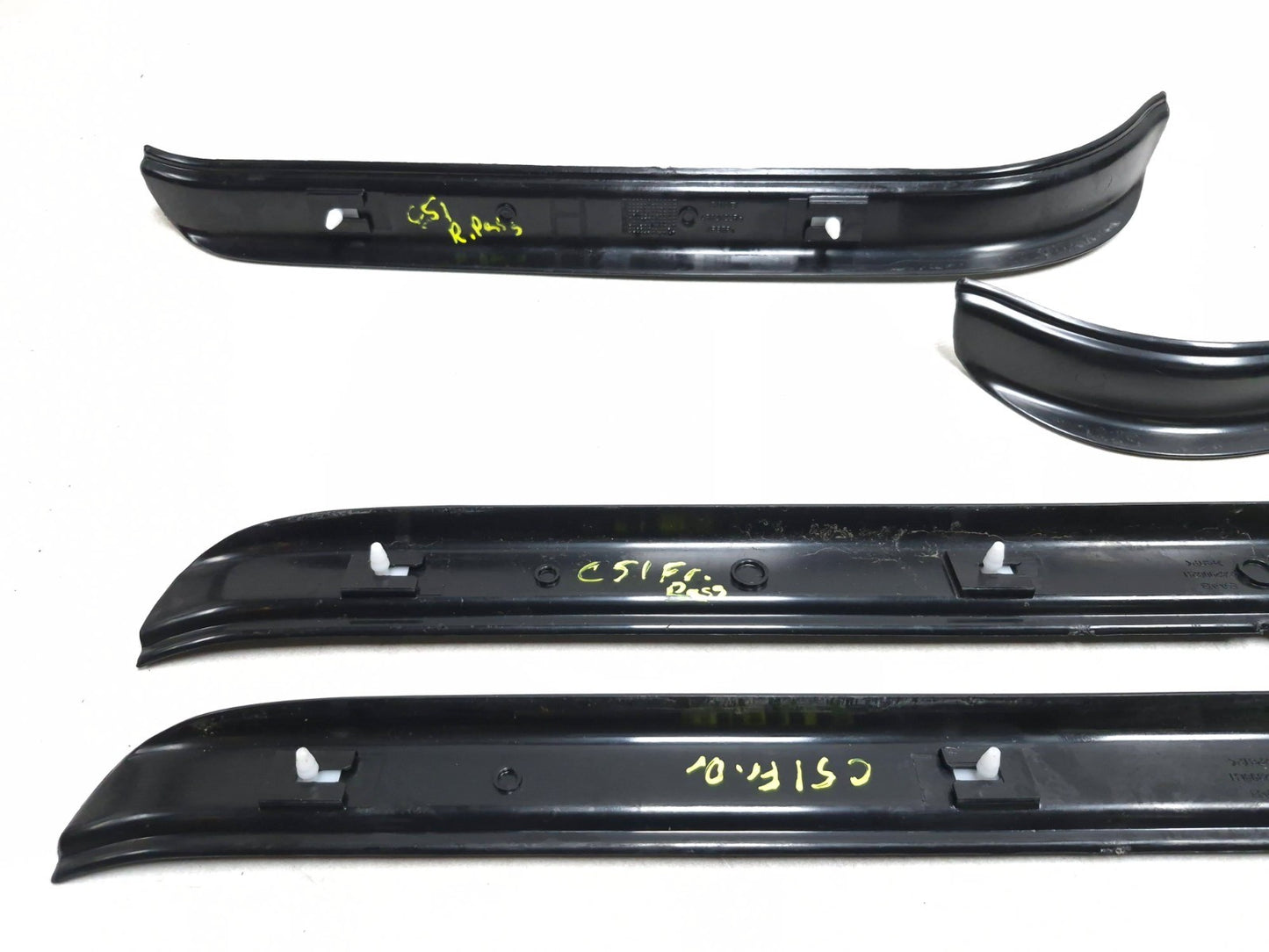2007 Saab 9-5 Aero Door Step Trim Sill Molding 4pcs OEM