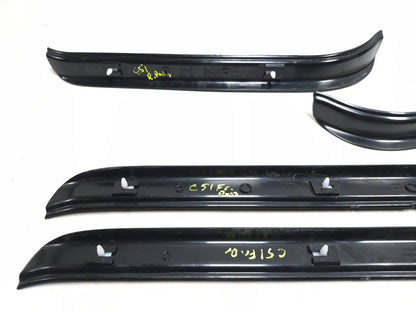 2007 Saab 9-5 Aero Door Step Trim Sill Molding 4pcs OEM