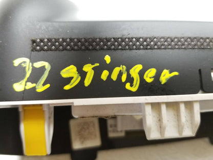 2022 Kia Stinger A/c Heat Temperature Climate Control Switch OEM