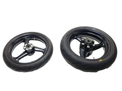 02-06 Ducati Monster M600 620 Front & Rear Wheel R17 Pair OEM