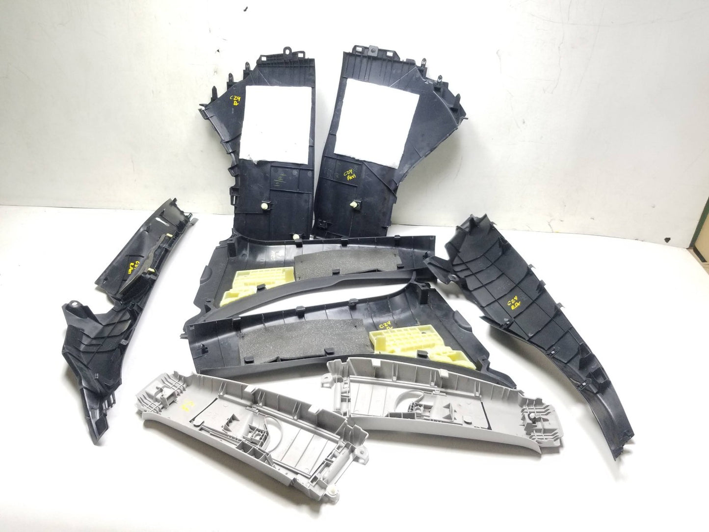 11-17 Lexus CT200h Center Console Pillar Rear Quarter Trim Panel 8pcs Oem✅