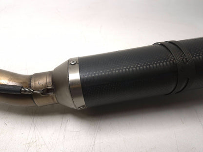 2005 Kawasaki Ninja Zx10r Exhaust Muffler Acrapovic Damaged OEM