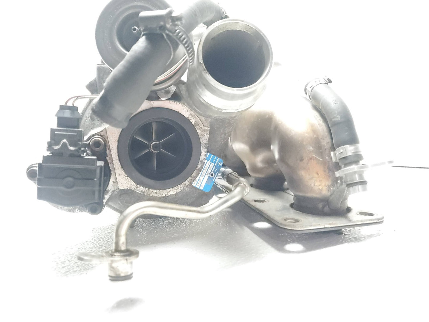 2013 BMW X6 Turbocharger W/ Exhaust Manifold Assy OEM