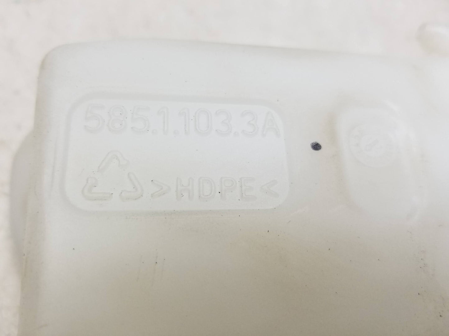 21-24 Ducati Supersport 950 950s Coolant Overflow Tank Reservoir OEM 6k Miles