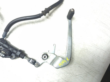 2009 Yamaha Fz6r Rear Brake Master Cylinder Brembo & Brake Pedal OEM