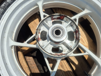 2022 Kawasaki Ninja 650 Ex650 Rear Wheel Rim & Tire  OEM