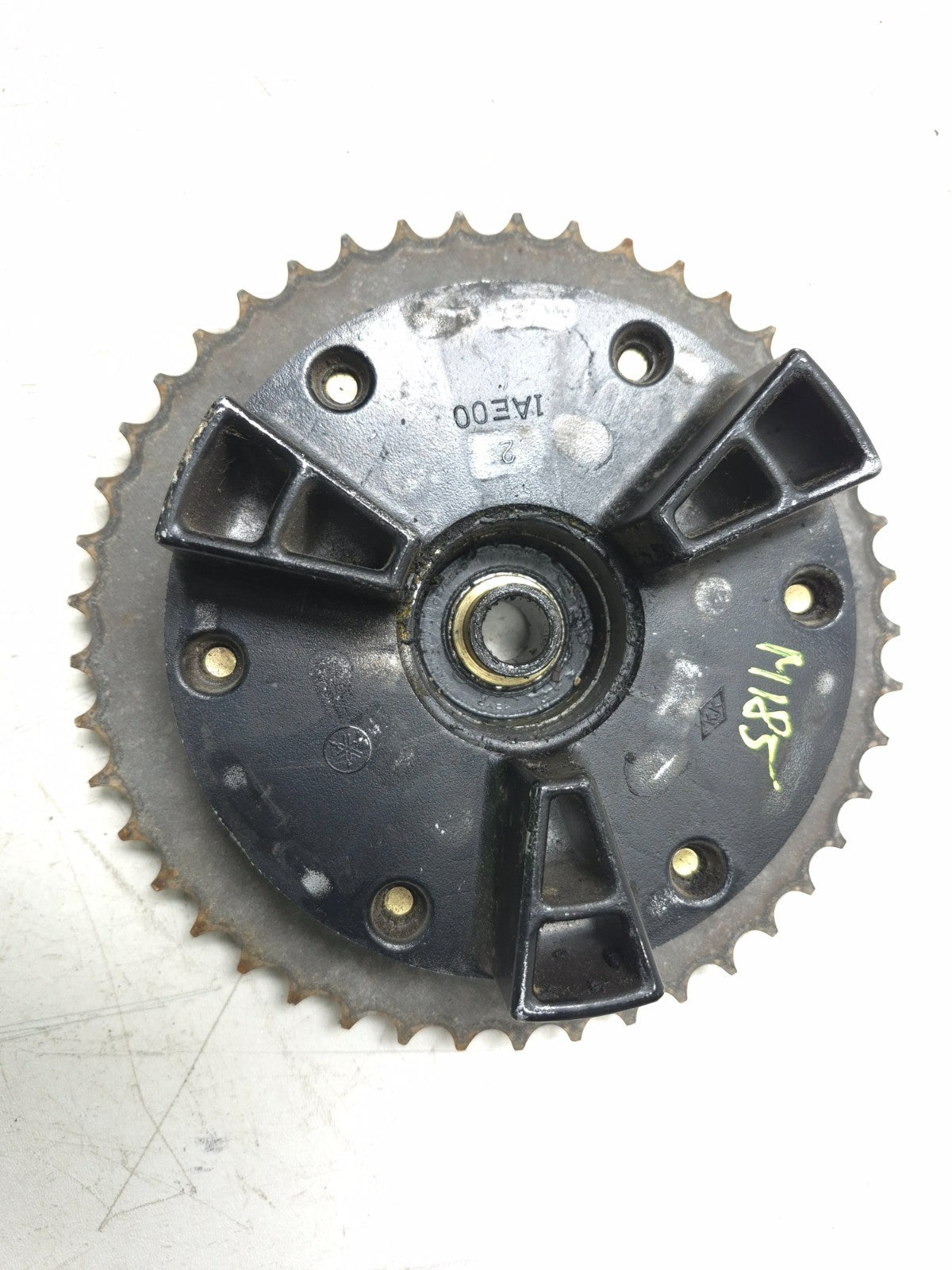 1991 Yamaha Fzr600r Rear Wheel Hub & Sprocket W/ Drive Chain OEM
